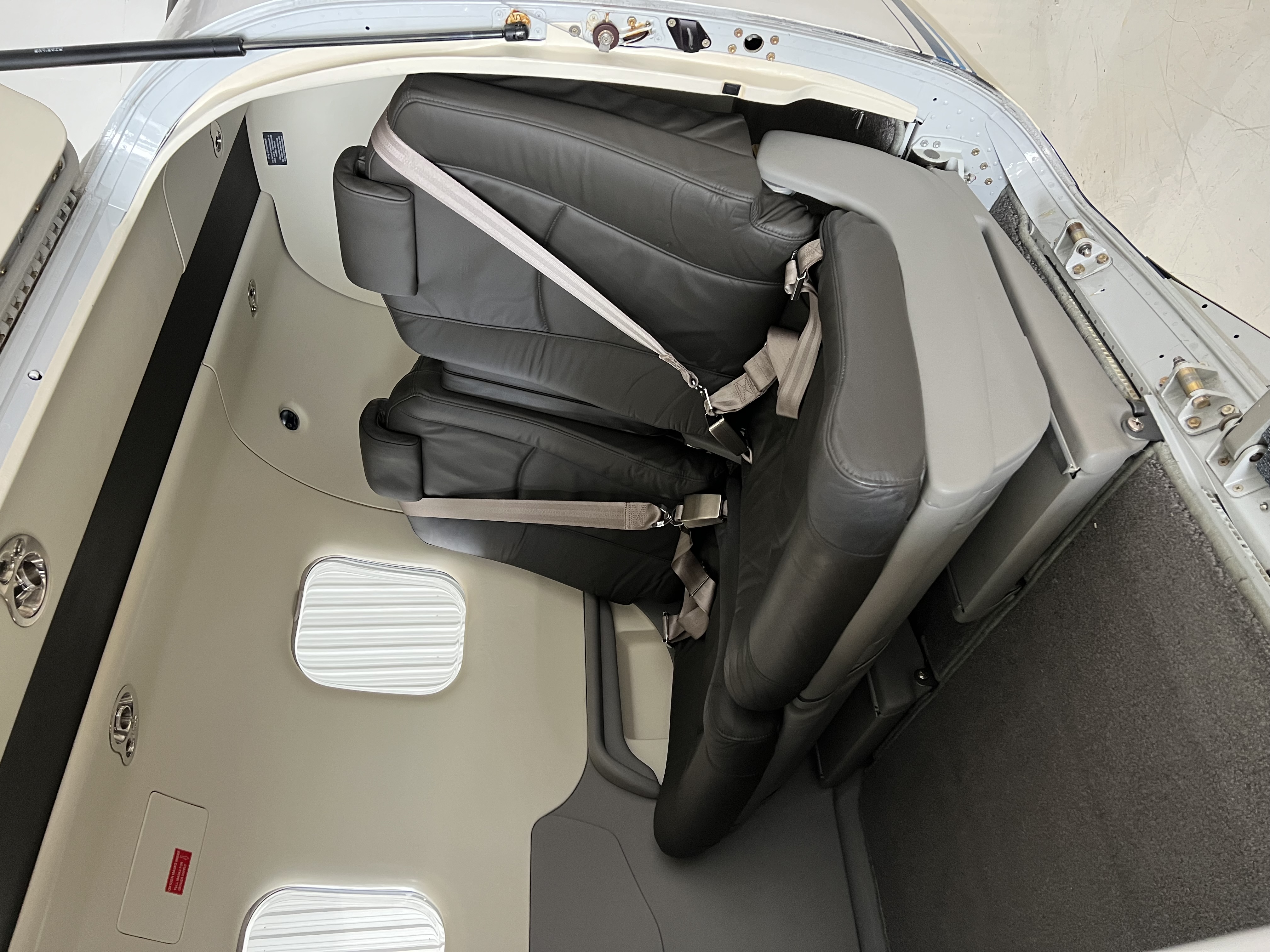 Aircraft interior detailing leather cabin cleaning Ontario