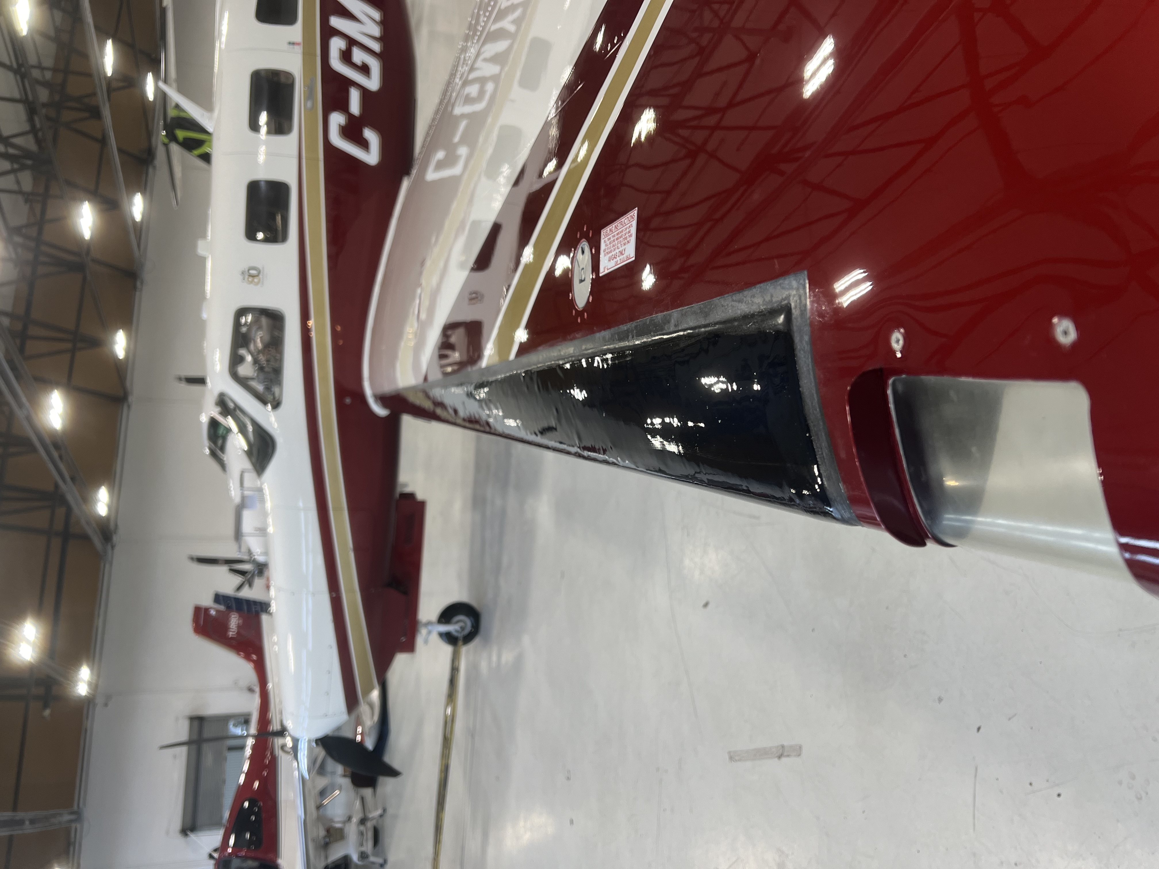 Aircraft de-icing boot treatment Southern Ontario