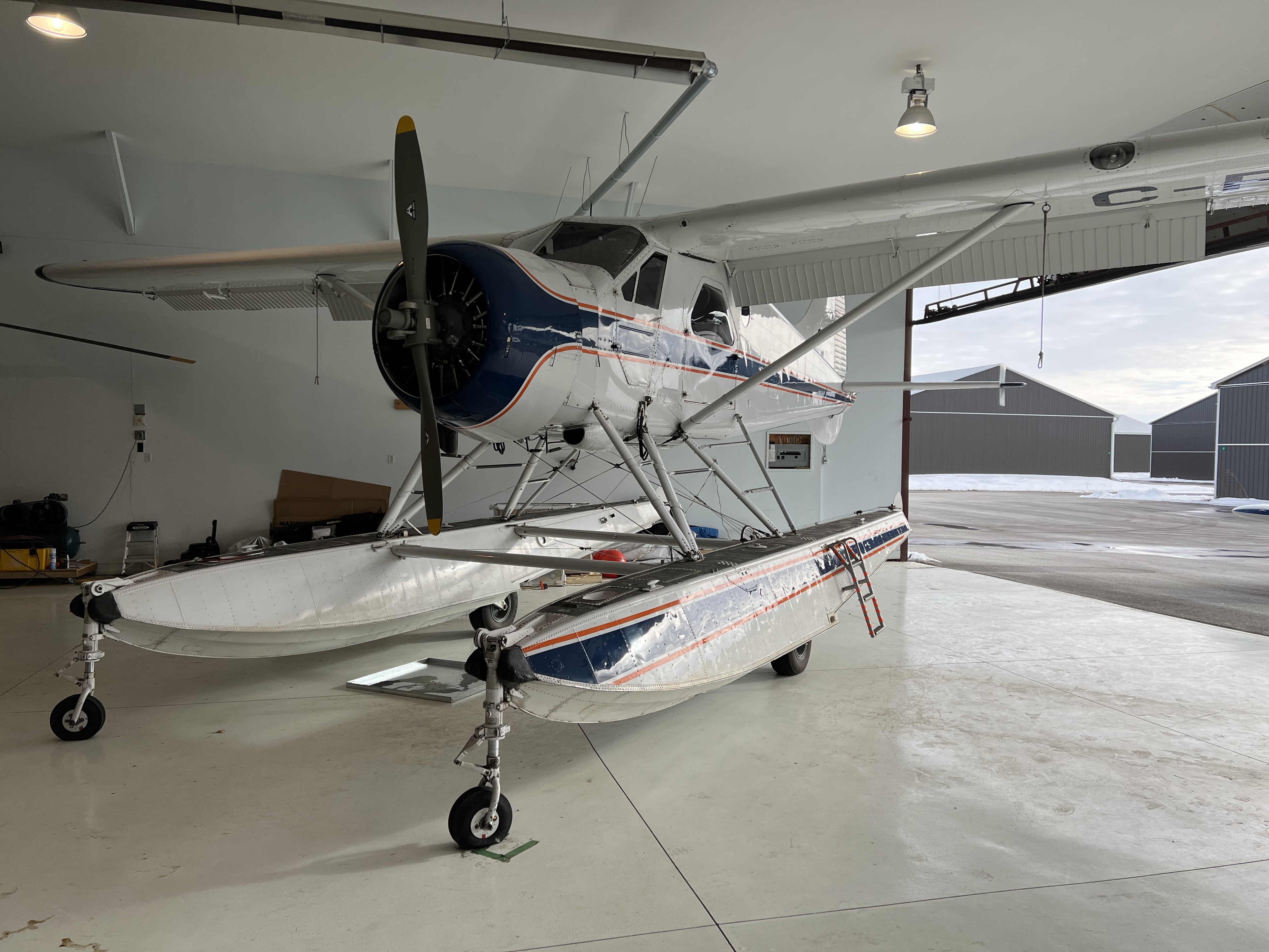 Piper Warrior aircraft exterior detailing Ontario